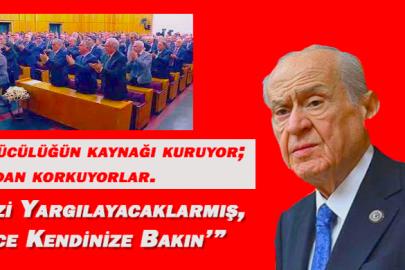 “Bahçeli’den Grup Toplantısında Sert Mesajlar: ‘Bizi Yargılayacaklarmış, Önce Kendinize Bakın’”