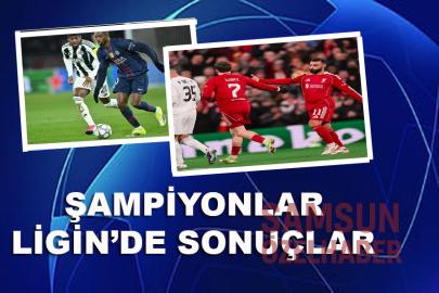 UEFA Şampiyonlar Ligi 8. Hafta Maç Sonuçları