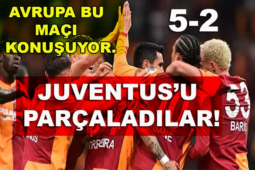 Avrupa Bu Maçı Konuşuyor:Juventus’u Parçaladılar!
